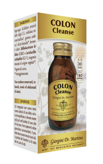 COLON CLEANSE 180 PASTIGLIE - Farmadillo