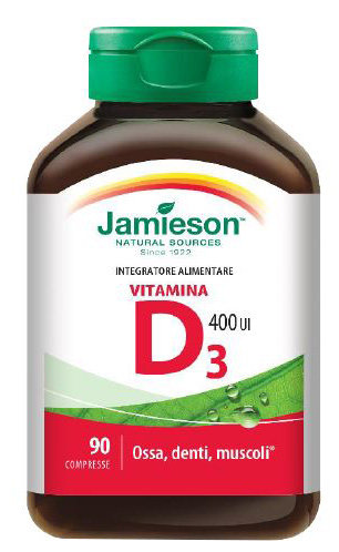 JAMIESON VITAMINA D 400 90 COMPRESSE - Farmadillo