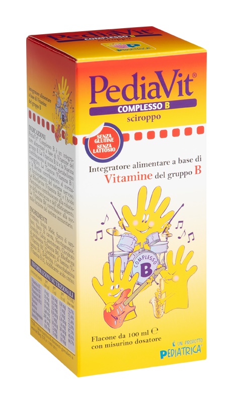 PEDIAVIT COMPLESSO B SCIROPPO 100 ML - Farmadillo
