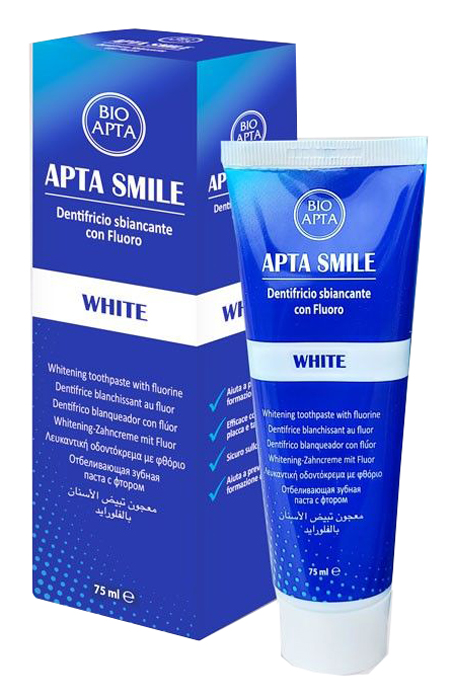 APTASMILE DENTIFRICIO SBIANCANTE 75 ML - Farmadillo