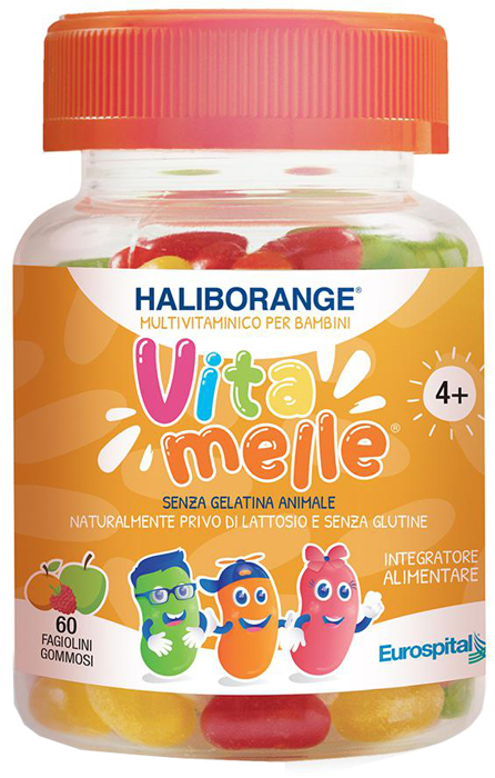 HALIBORANGE VITAMELLE 60 JELLY BEANS DA 1,44 G - Farmadillo