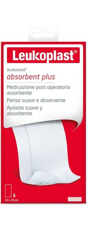 LEUKOMED MEDICAZIONE POST-OPERATORIA IN TESSUTO NON TESSUTO 10 X 20 CM - Farmadillo