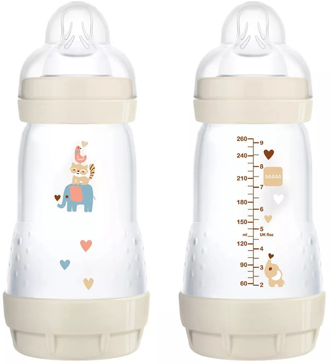 MAM BIBERON EASY START 260 ML 2+ TETTARELLA 2 NEUTRO - Farmadillo