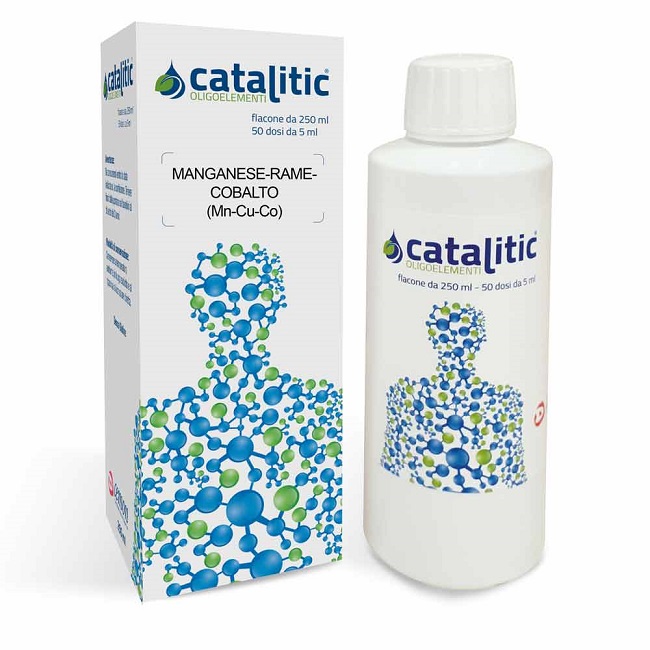 CATALITIC MANGANESE RAME COBALTO MN CU CO OLIGOELEMENTI 250 ML - Farmadillo