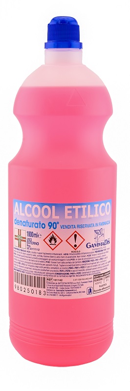 ALCOOL ETILICO DENATURATO 90 GRADI 1 LITRO - Farmadillo