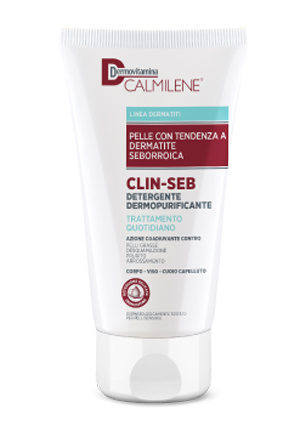 DERMOVITAMINA CALMILENE CLIN-SEB DETERGENTE DERMOPURIFICANTE TRATTAMENTO QUOTIDIANO 200 ML - Farmadillo