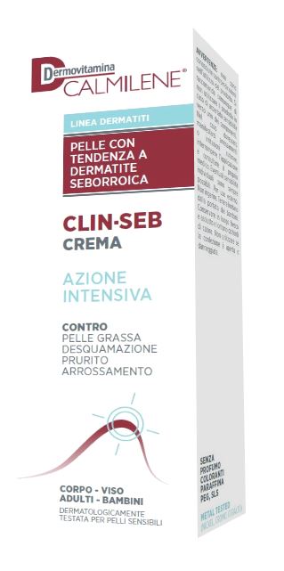 DERMOVITAMINA CALMILENE CLIN-SEB CREMA AZIONE INTENSIVA PER PELLE CON TENDENZA A DERMATITE SEBORROICA 50 ML - Farmadillo
