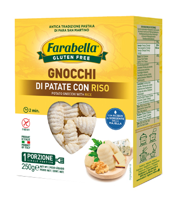 FARABELLA GNOCCHI PATATE CON RISO 250 G - Farmadillo