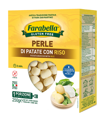 FARABELLA PERLE PATATE CON RISO 250 G - Farmadillo