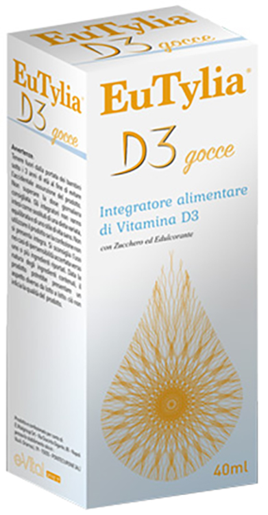 EUTYLIA D3 GOCCE 40 ML - Farmadillo