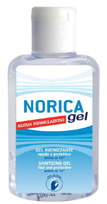 NORICA GEL IGIENIZZANTE MANI NUOVA FORMULAZIONE 80 ML - Farmadillo