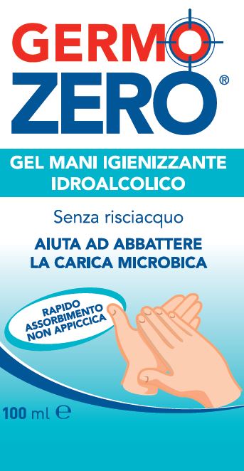 GERMOZERO GEL IGIENIZZANTE MANI 100 ML - Farmadillo
