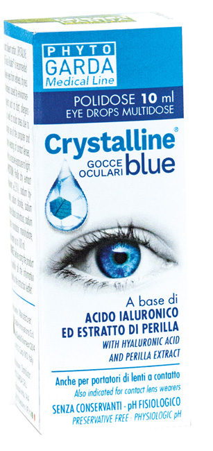 CRYSTALLINE BLUE GOCCE POLIDOSE 10 ML - Farmadillo