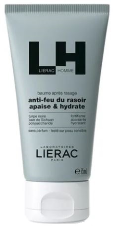 LIERAC HOMME BALSAMO DOPOBARBA 75 ML - Farmadillo