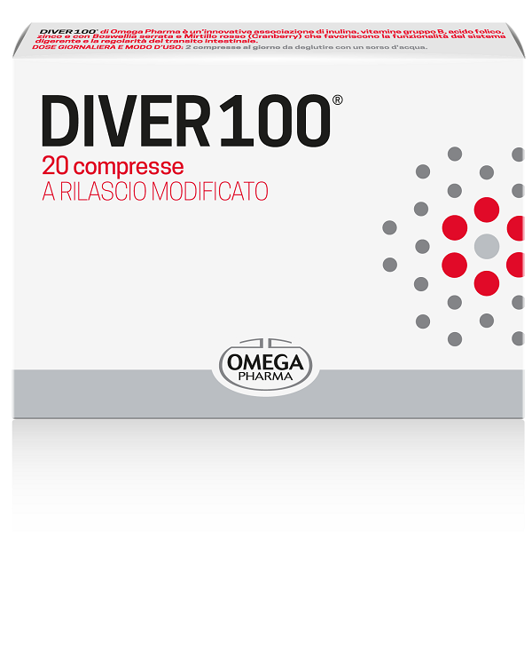 DIVER 100 20 COMPRESSE - Farmadillo