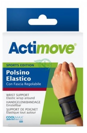 ACTIMOVE SPORTS EDITION POLSINO ELASTICO CON FASCIA REGOLABILE UNIVERSALE - Farmadillo