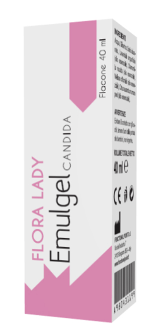 FLORA LADY EMULGEL CANDIDA GEL VAGINALE 40 ML + 5 CANNULE MONOUSO - Farmadillo