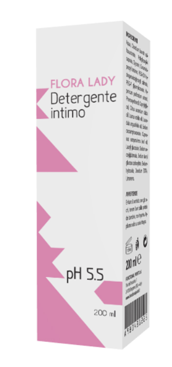 FLORA LADY DETERGENTE INTIMO PH 5,5 200 ML - Farmadillo