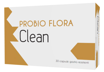 PROBIO FLORA CLEAN 30 CAPSULE GASTRORESISTENTI - Farmadillo