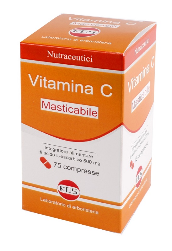 VITAMINA C MASTICABILE 75 COMPRESSE - Farmadillo