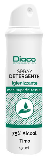 SPRAY DETERGENTE IGIENIZZANTE MANI E SUPERFICI SPRAY 150 ML - Farmadillo