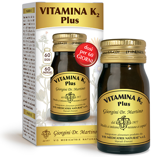 VITAMINA K2 PLUS 60 PASTIGLIE - Farmadillo