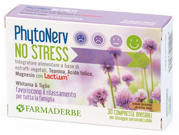 PHYTONERV NO STRESS 30 COMPRESSE - Farmadillo