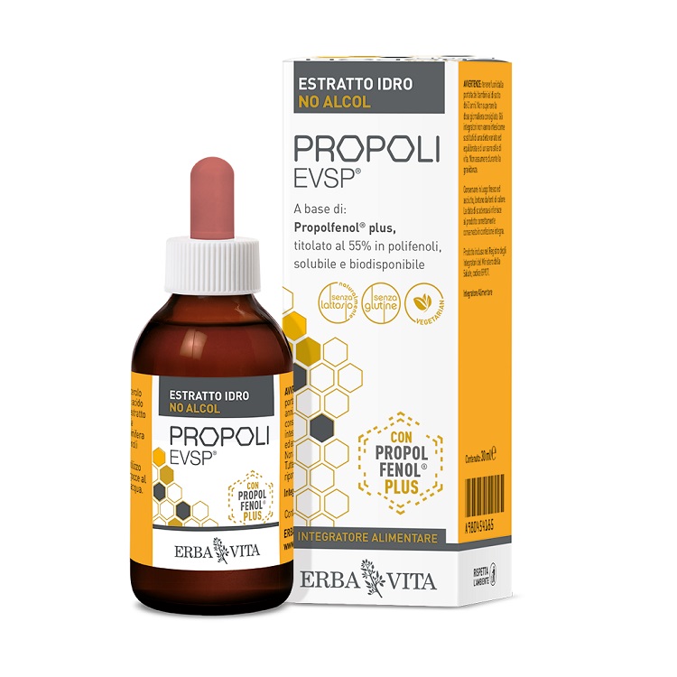 PROPOLI EVSP ESTRATTO IDRO NO ALCOL 30 ML - Farmadillo