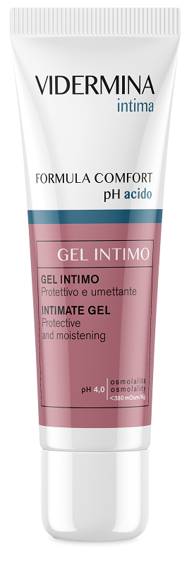 VIDERMINA INTIMA FORMULA COMFORT PH ACIDO GEL INTIMO PROTETTIVO E UMETTANTE NUOVA FORMULA 30 ML - Farmadillo