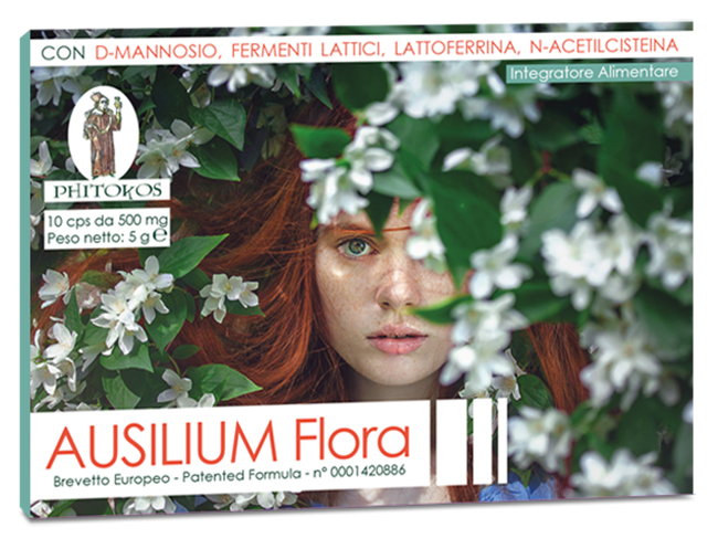 AUSILIUM FLORA 10 CAPSULE - Farmadillo