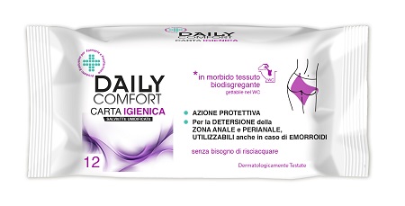DAILY COMFORT CARTA IGIENICA 12 PEZZI - Farmadillo