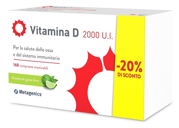 VITAMINA D2000 UI 168 PROMO-20% - Farmadillo