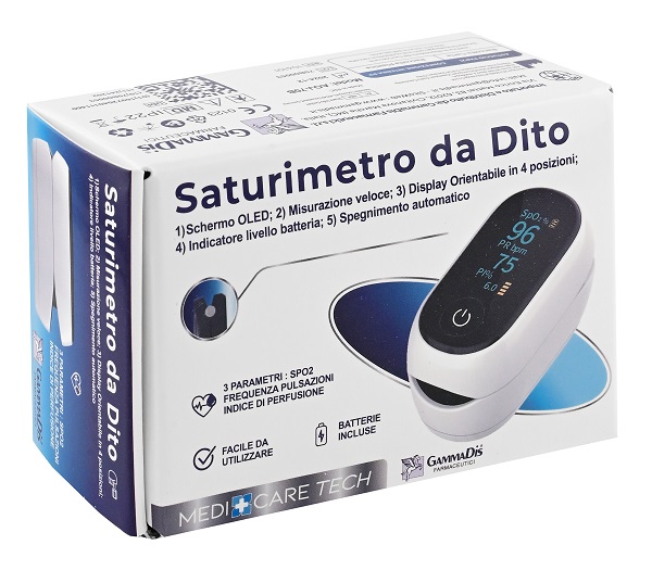 SATURIMETRO PROFESSIONAL 1 PEZZO MEDICARE - Farmadillo