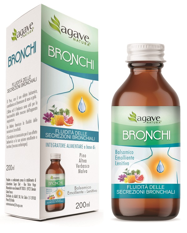 AGAVE NATURA SCIROPPO BRONCHI 200 ML - Farmadillo