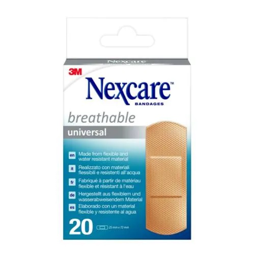 CEROTTO PREPARATO NEXCARE UNIVERSAL N0320NS-1 25X72MM 2 PEZZI - Farmadillo