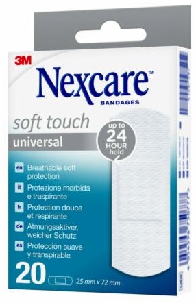 CEROTTO PREPARATO NEXCARE SOFT N0520NS-1 25X72MM - Farmadillo