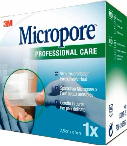 CEROTTO IN CARTA MICROPORE SURGICAL TAPE M5X25MM REFILL - Farmadillo