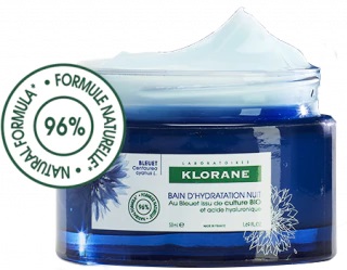 KLORANE CREMA IDRATANTE NOTTE FIORDALISO ACIDO IALURONICO 50 ML - Farmadillo