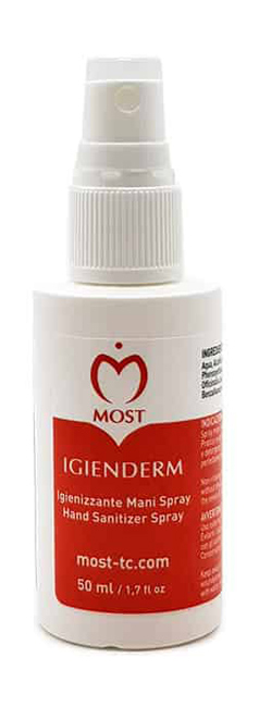MOST GEL IGIENIZZANTE MANI SPRAY 50 ML - Farmadillo