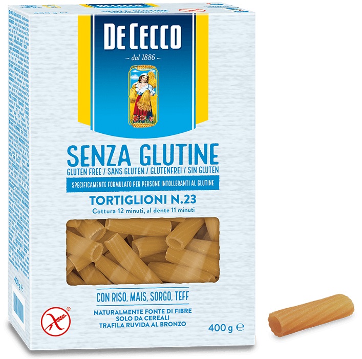DE CECCO TORTIGLIONI N23 400 G - Farmadillo