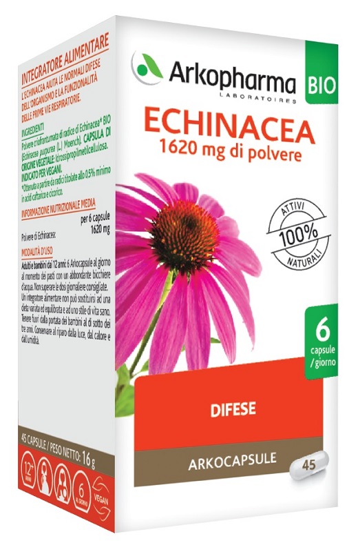 ARKOCPS ECHINACEA 45 CAPSULE BIO - Farmadillo