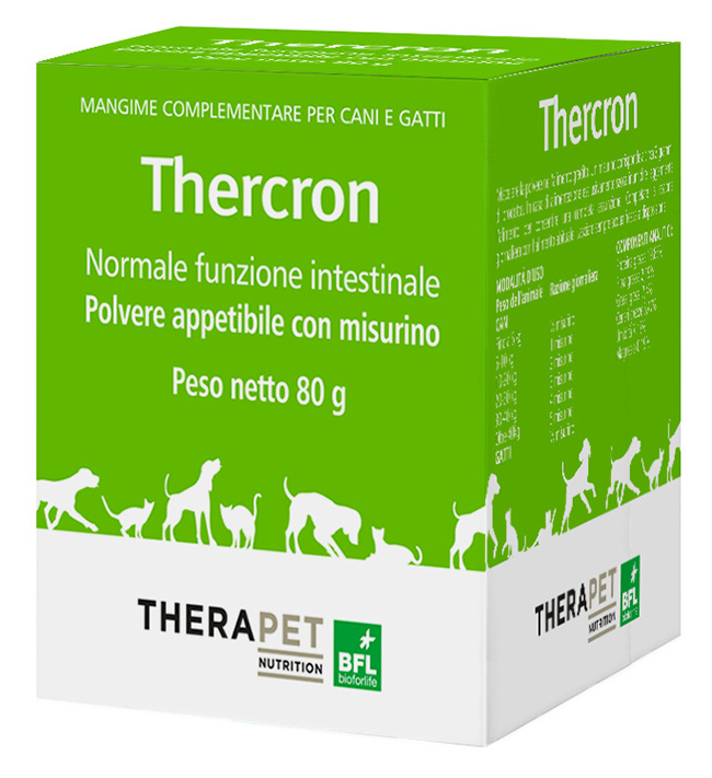 THERCRON CANE GATTO POLVERE 80 G - Farmadillo