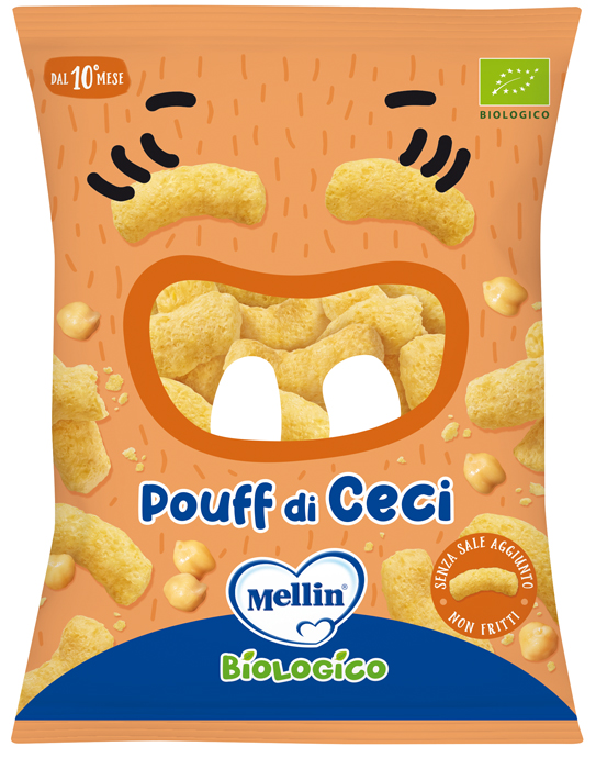 MELLIN SNACK BIO POUFF CECI 20 G - Farmadillo