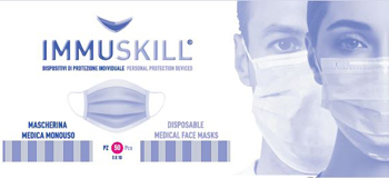 IMMUSKILL MASCHERINA CHIRURGICA 50 PEZZI - Farmadillo