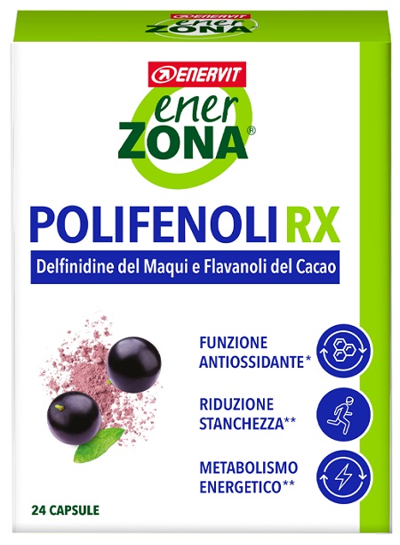 ENERZONA POLIFENOLI RX 24 CAPSULE - Farmadillo