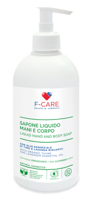 F CARE SAPONE LIQUIDO BIO IGIENIZZANTE 500 ML - Farmadillo