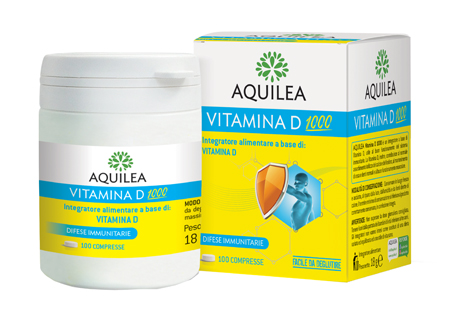 AQUILEA VITAMINA D 1000 100 COMPRESSE - Farmadillo