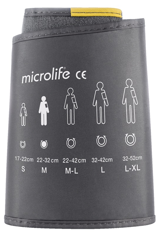 MICROLIFE BRACCIALE UNIVERSALE MORBIDO 4G TAGLIA ML WS-2242C - Farmadillo