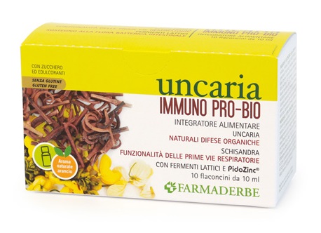 UNCARIA IMMUNO PRO BIO 10 FLACONCINI DA 10 ML - Farmadillo
