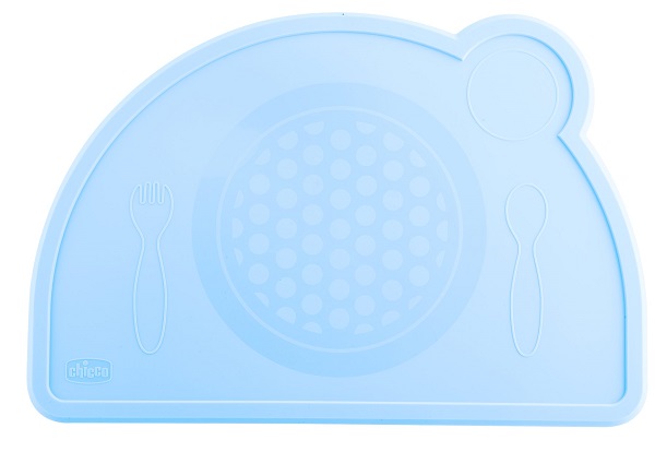 CHICCO TOVAGLIETTA SILICONE BLU - Farmadillo